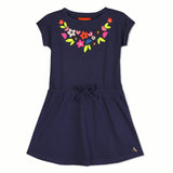 Striking Embroidery Dress for Girls