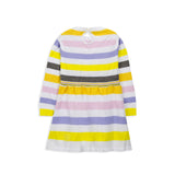 Stripy Knitted Dress for Girls