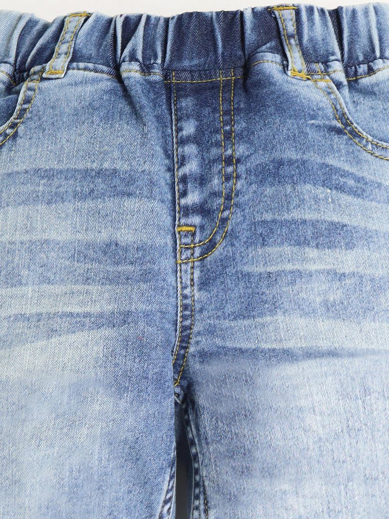 Politics Jeans - Stacked Flare Denim Jeans (Light Blast) – Octane