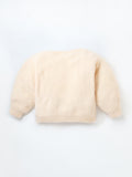 Smart Casual Pink Viscose Fabric Sweater For Girls