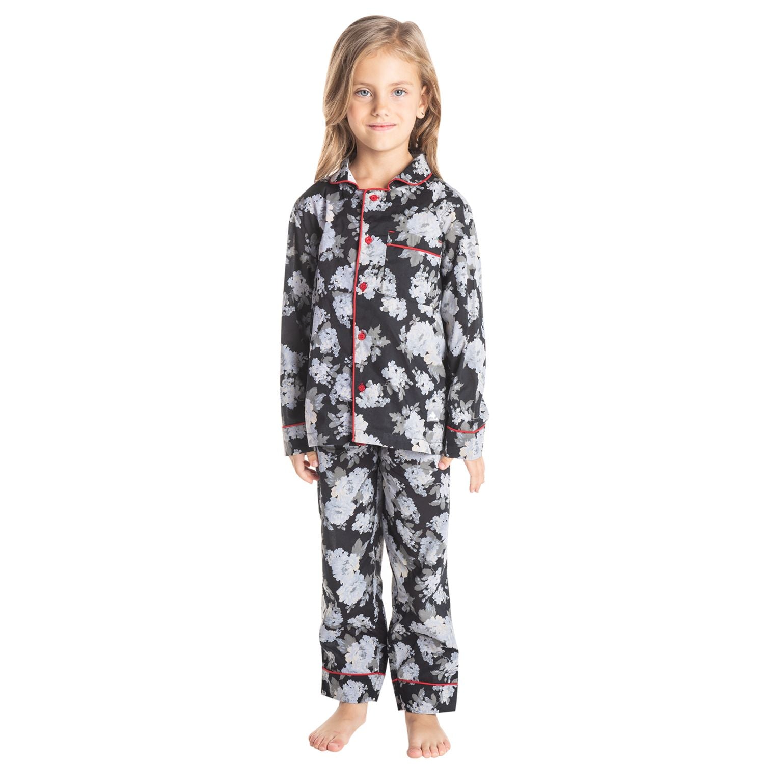 Flower Bed Nightsuit for Girls