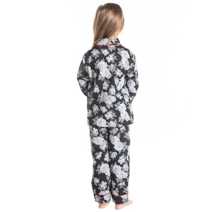 Flower Bed Nightsuit for Girls