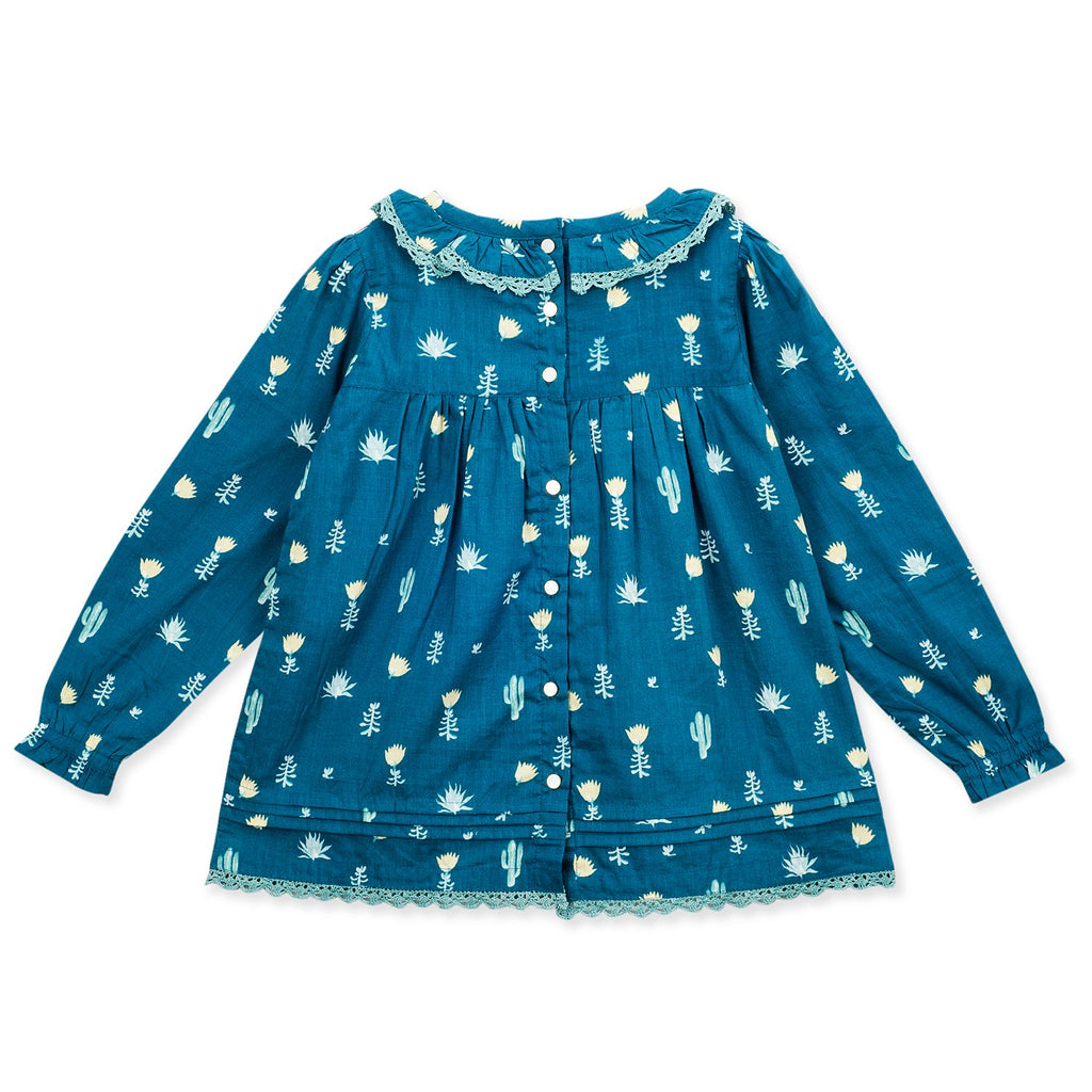 Floral Mischief Top for Girls