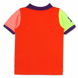 Color Flowing Polo for Boys
