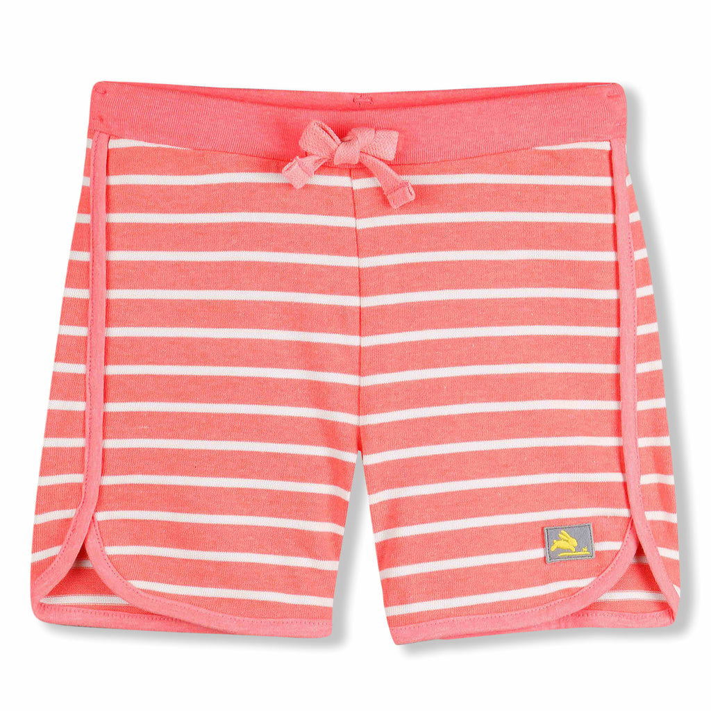 Stripes Curved Shorts