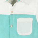 Premium Cotton Color Block Shirt