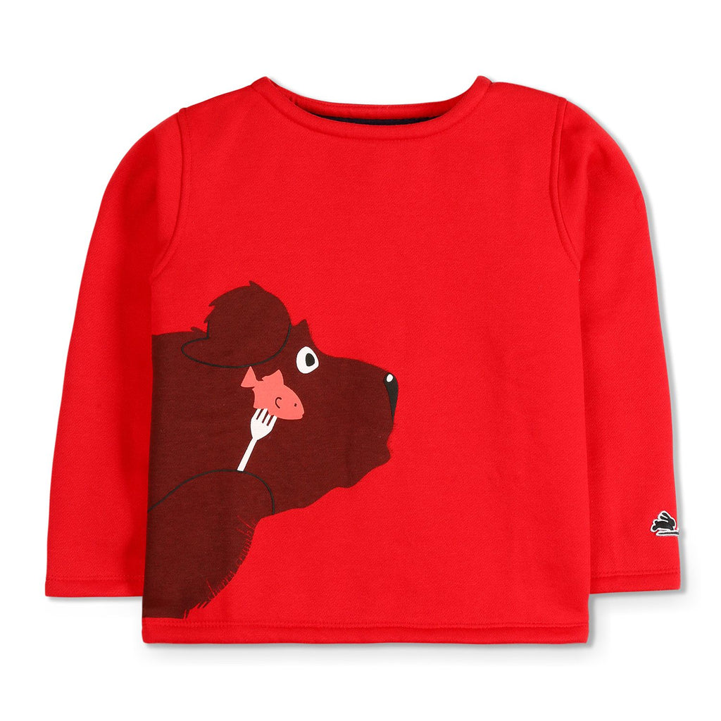 Bear Breakfast Sweatshirt for Boys