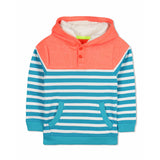 Colorblock Stripe Sweatshirt for kids