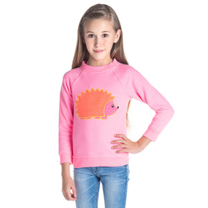 Porcupine Sweatshirt for Girls