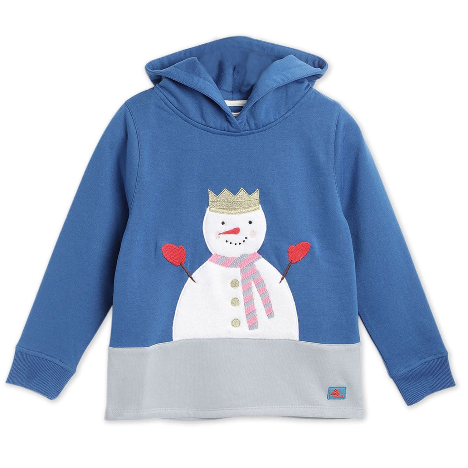 Snowman-Applique-Hoodie-Sweatshirt