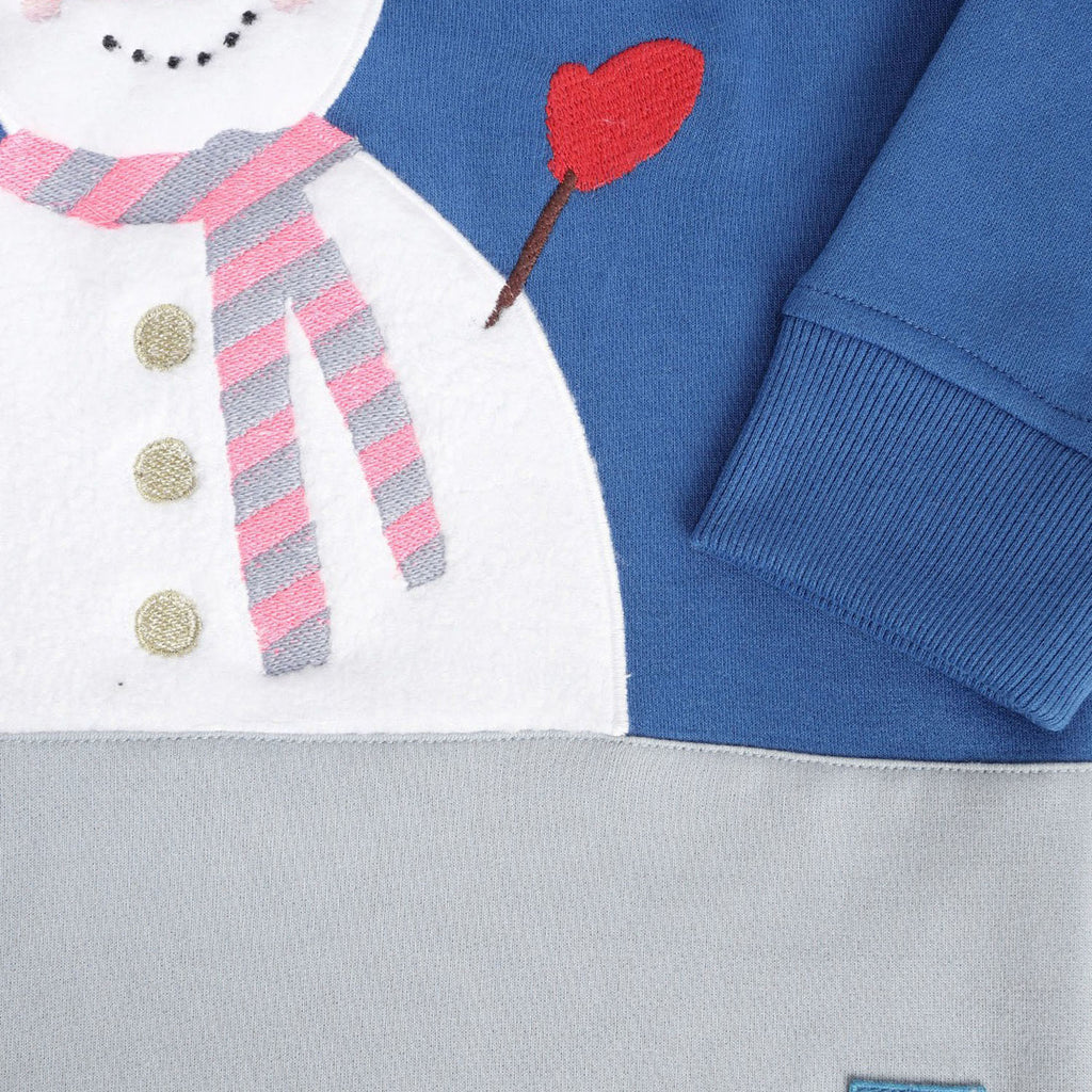Snowman-Applique-Hoodie-Sweatshirt
