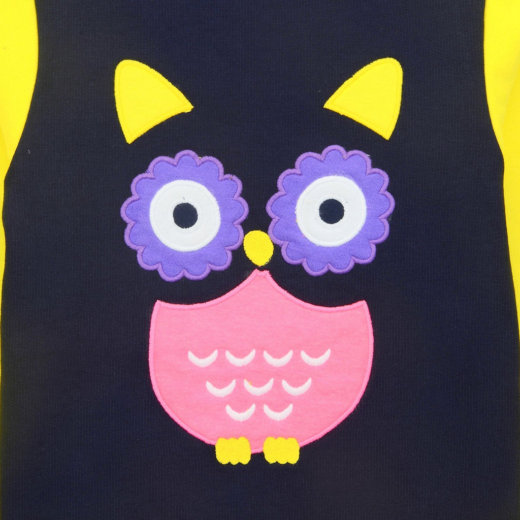 Sleepy Owl Sweatshirt for Girls