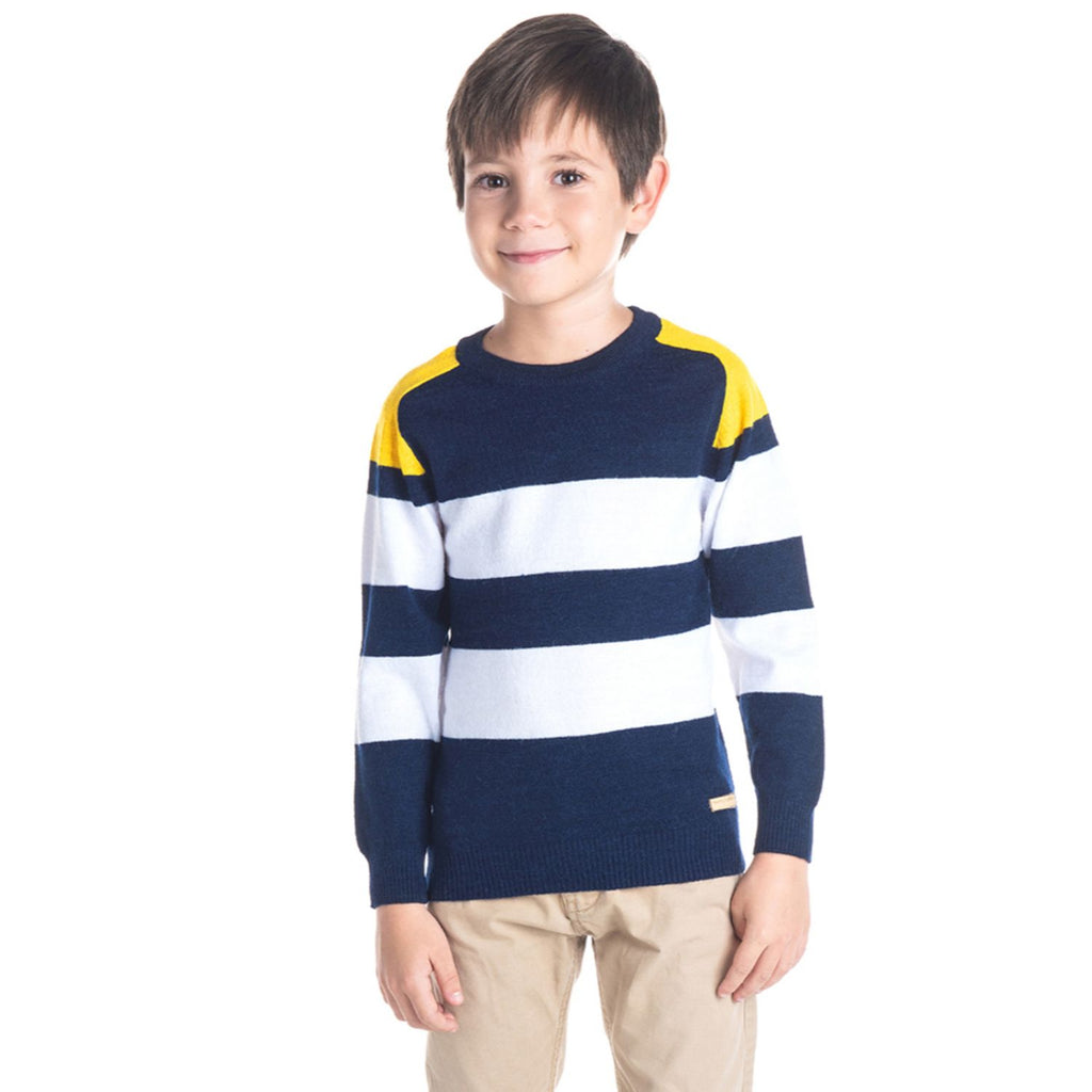 Bold Stripy Sweater for Boys