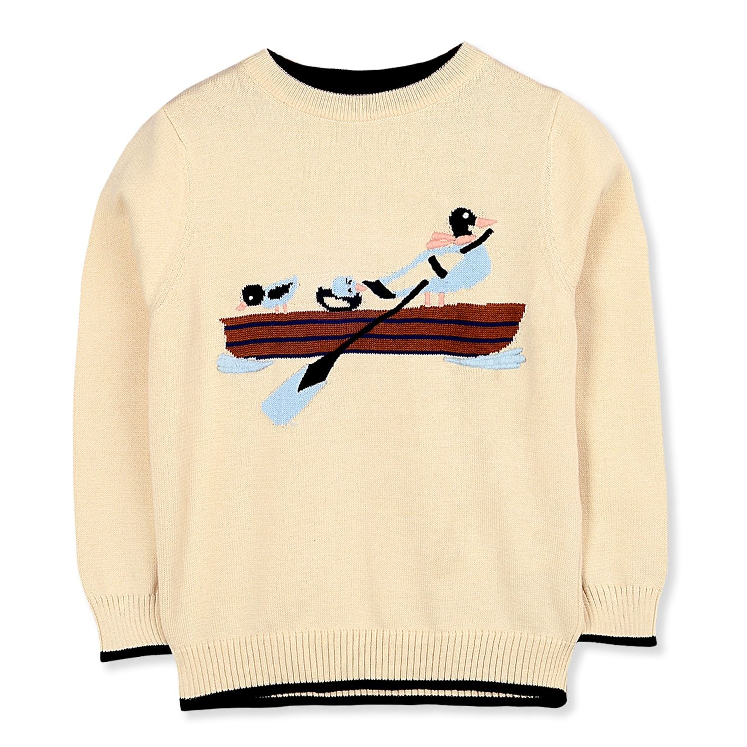Row Away Sweater for kids