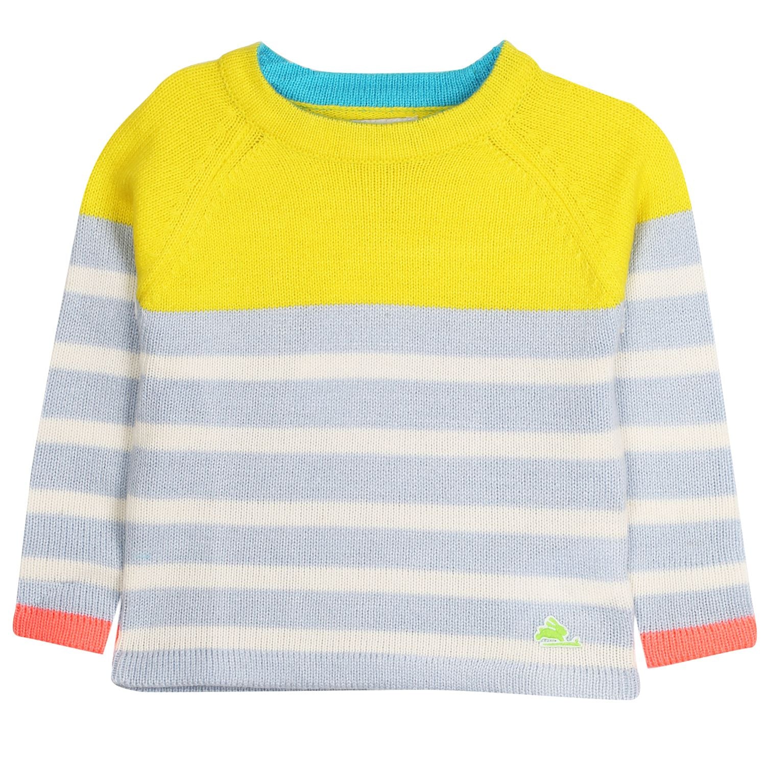 Stripy Knitted Play Sweater for Boys