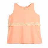 Lace Trim Top for Girls