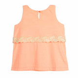 Lace Trim Top for Girls