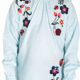 English Flower Top for Girls