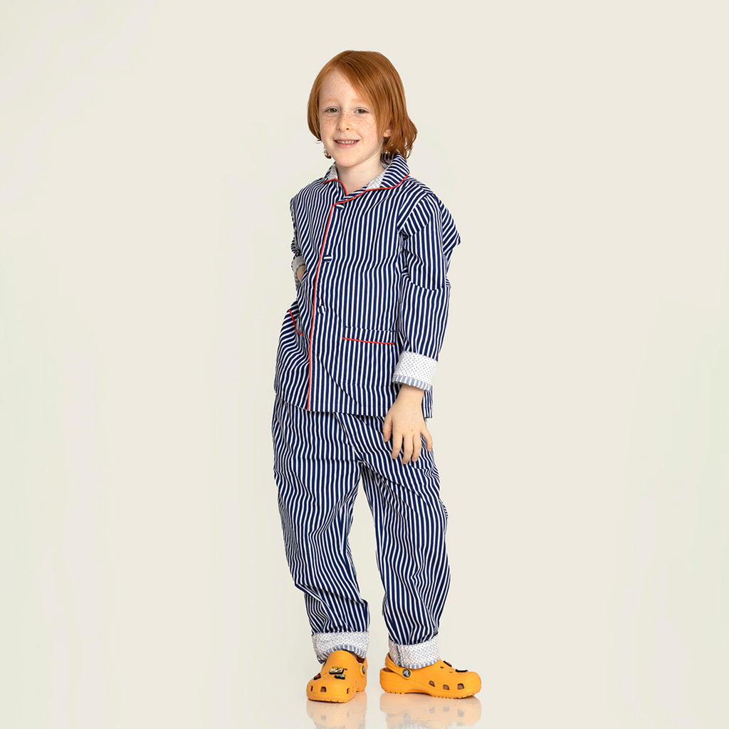 Snuggly Striped Nightsuit