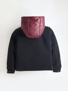 Multicolor Unisex Reversible Full Sleeve Hooded Jacket