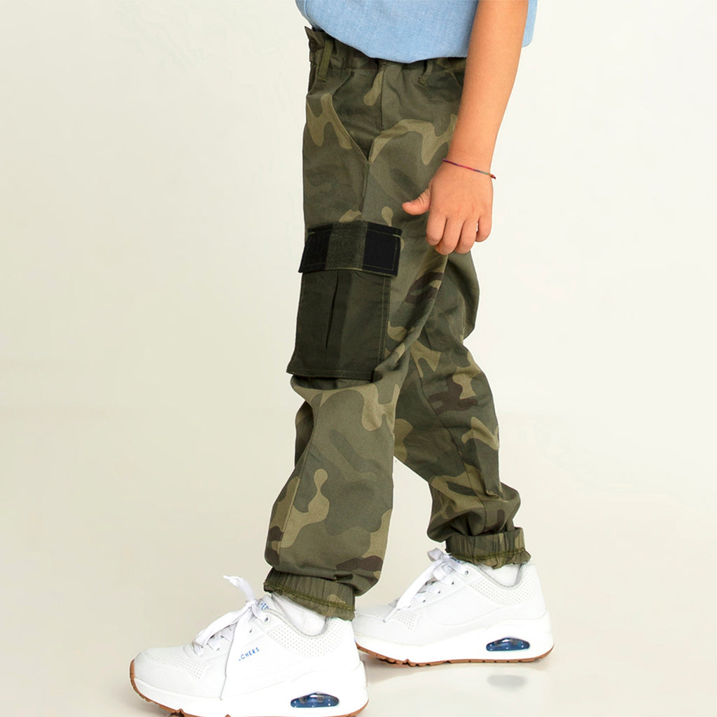 SEONE-G Stylish Cargo Pant for Boys | Army Print Pant for Kids | Joggers  Cammando